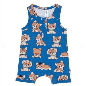 Huxbaby Corgi Short Romper